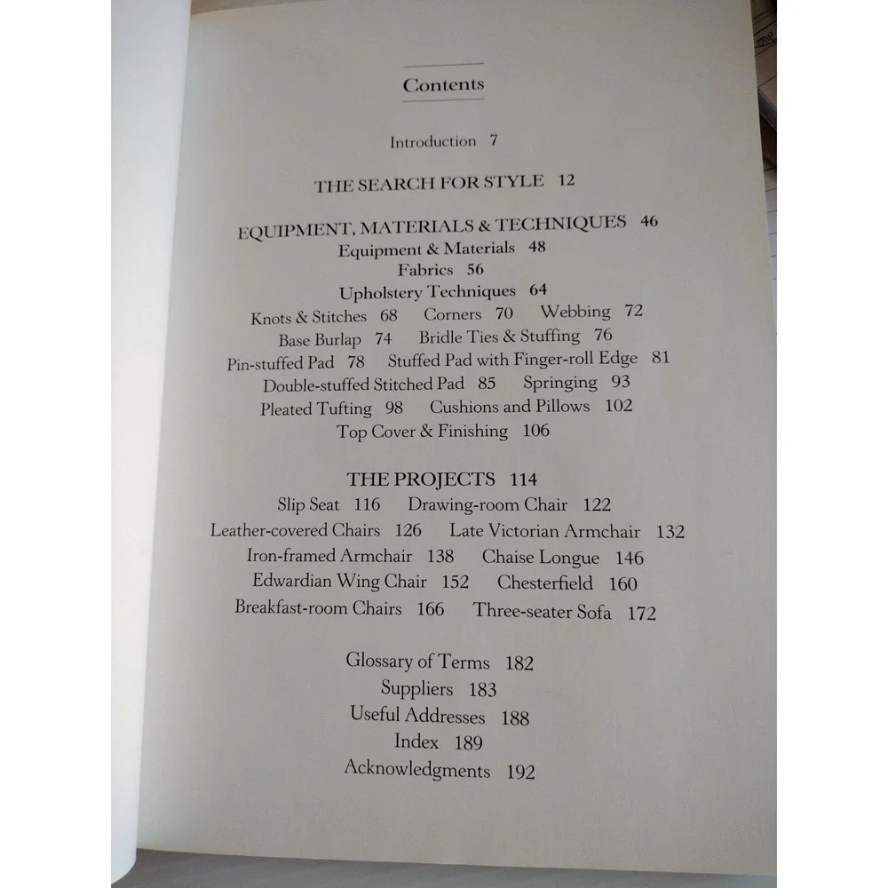 The Complete Upholsterer by Carole‎ Thomerson (1996, Trade Paperback) Furniture